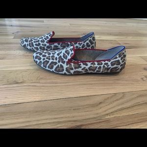 Rothys mocha spot loafer